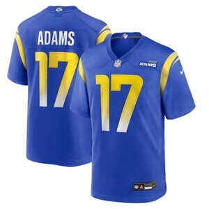 Mens Youths Davante Adams Royal Stitched Vapor Jersey